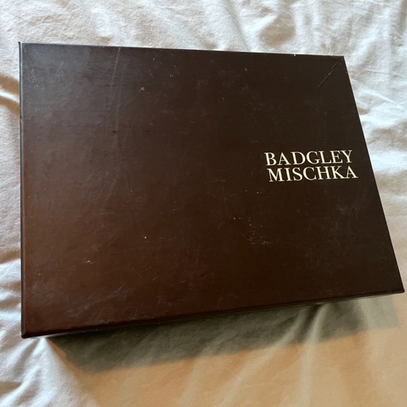 Badgley Mischka | NIB Witney Crystal Embellished Satin Stiletto | Ivory - Picture 16 of 16